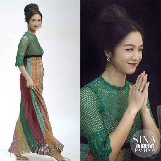 顏值還是完美滴，只是那裙子是個(gè)什么鬼