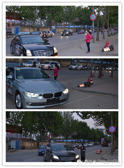 七點二十左右，43輛車分批駛?cè)電W斯卡汽車影院并領(lǐng)取電影票。