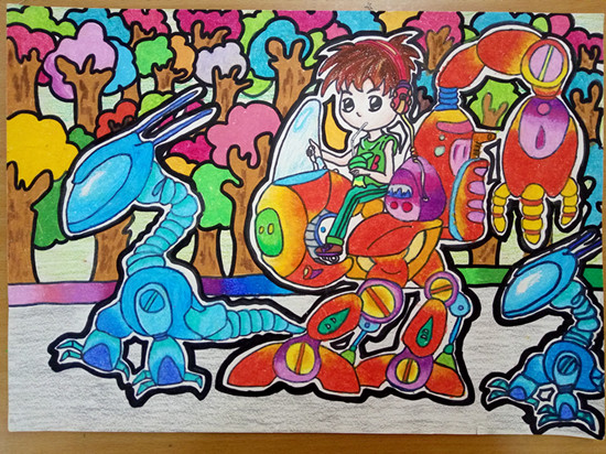 韓恩源《智能行走觀光機(jī)器人》輔導(dǎo)教師：時(shí)尹航（工一?。? oldsrc=