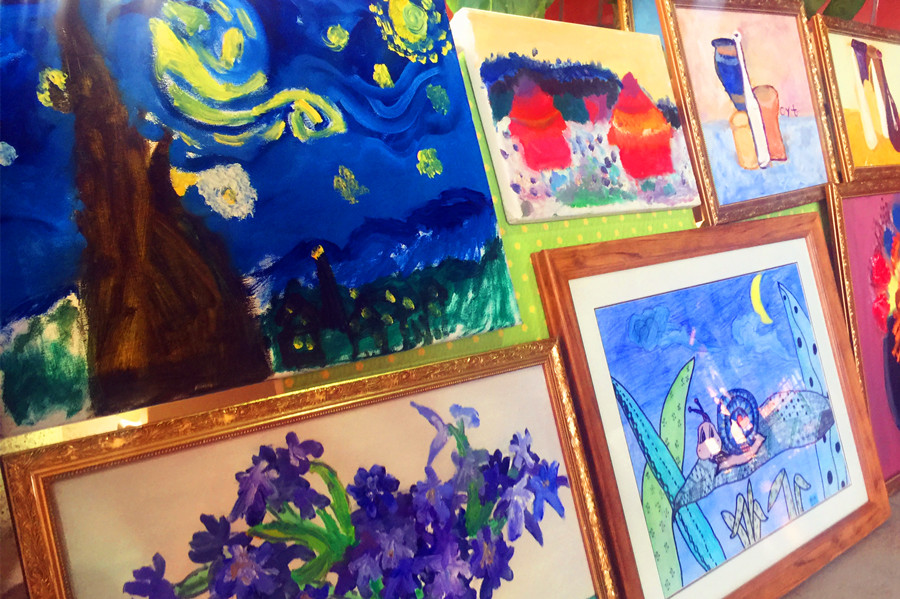 學(xué)生油畫(huà)作品