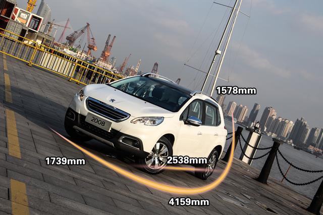 東風(fēng)標致2008實拍圖片