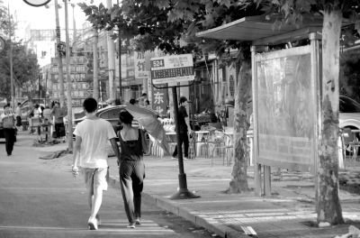 事發(fā)地點(diǎn)已被清理干凈。京華時(shí)報(bào)記者趙思衡攝