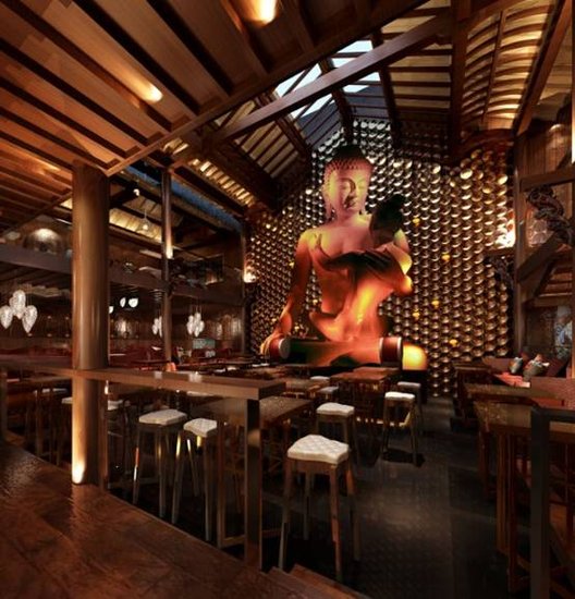 佛像“助陣”酒吧，爭議炸開鍋