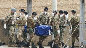意大利海軍相信他們將發(fā)現(xiàn)更多海難死者。