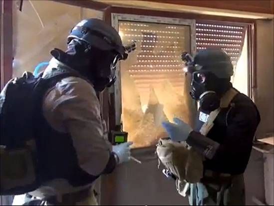 　敘利亞將遵守協(xié)議將剩余的化學武器于4月13日前運往拉塔基亞港。