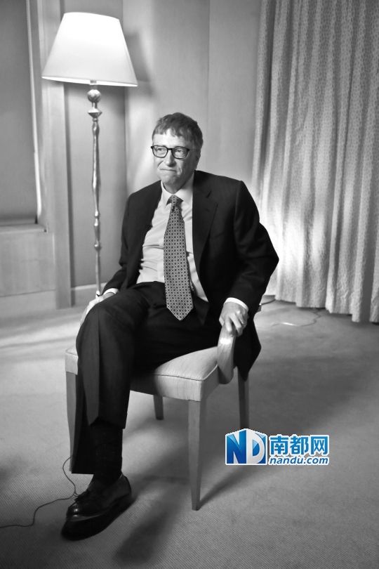 比爾·蓋茨接受美國(guó)《滾石》雜志專訪。