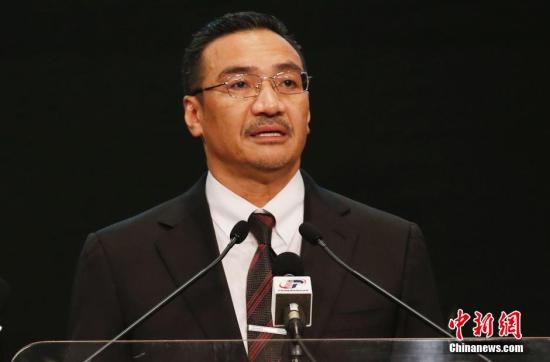 資料圖：3月25日，馬來西亞官方發(fā)布會在吉隆坡舉行。圖為馬來西亞代理交通部長希山慕丁。