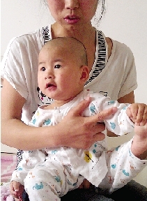 經過幾個月治療，涵涵的病情好轉多了。