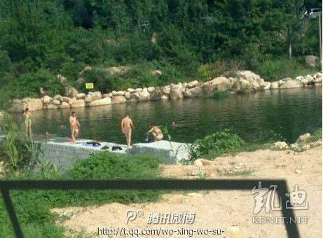 網(wǎng)友曝光的現(xiàn)場(chǎng)圖片。（圖片來自網(wǎng)絡(luò)）