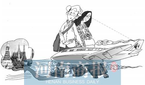 鄭州發(fā)往東南亞的旅行團(tuán)正?！÷?王偉賓