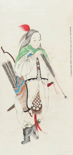 藝術(shù)家筆下的花木蘭形象 藝術(shù)家筆下的花木蘭形象