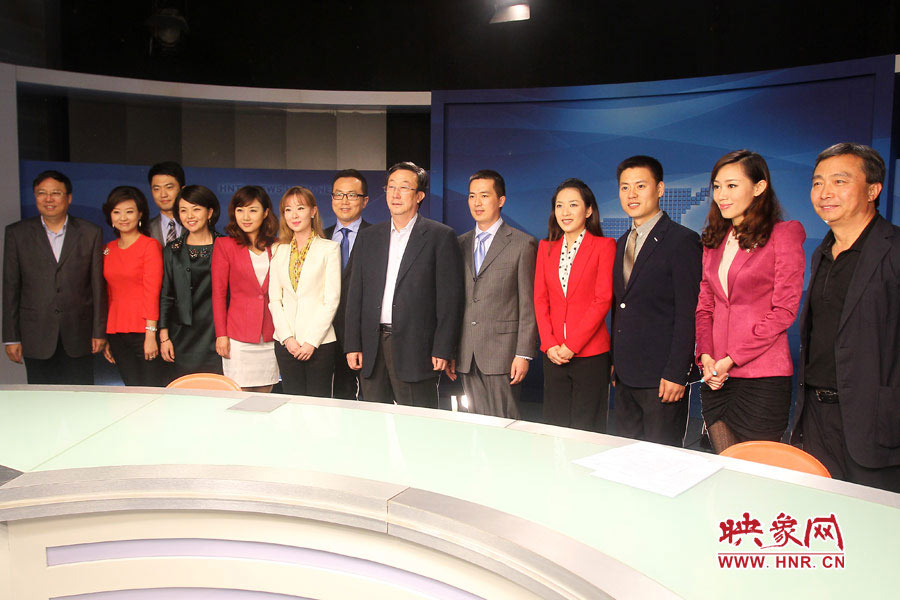 河南省委書記、省人大常委會(huì)主任郭庚茂視察河南人民廣播電臺(tái) 映象網(wǎng)記者邵恰 段晉哲/攝