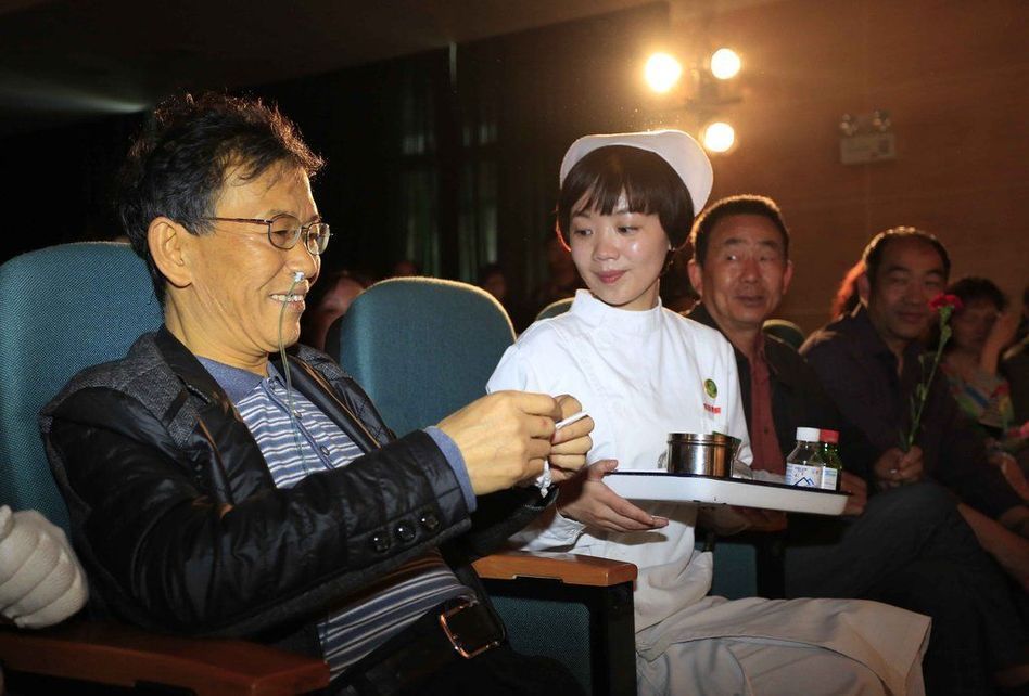 肝癌晚期患者開生前追悼會(huì)