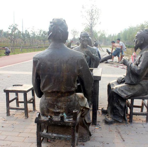 生態(tài)廊道雕塑盜損嚴(yán)重