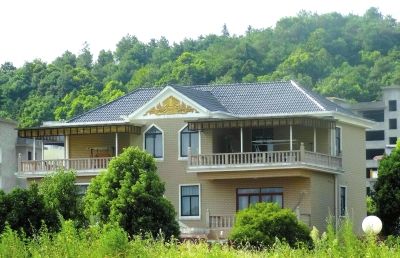 江西宜春，氣功大師王林在樟竹路紫薇山莊旁的別墅。圖/CFP