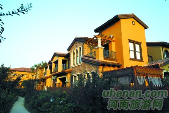 花都溫泉，從天空下走到房間里