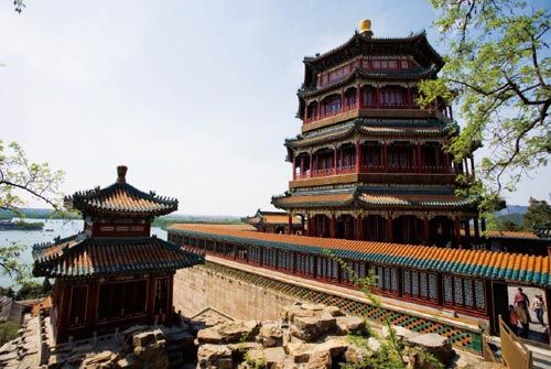 北方的皇家園林象征著盛世的繁華。