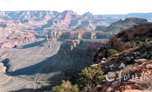 　　美國科羅拉多大峽谷是人生應(yīng)該去的50個(gè)地方之一。 新華社/路透