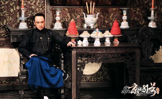 吳鎮(zhèn)宇飾演的霍家大少爺，正為二弟冥婚一事焦頭爛額