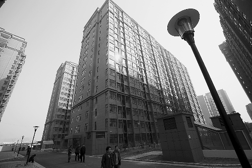 已基本建成的公租房。記者 史長(zhǎng)來(lái) 攝