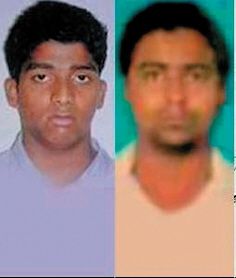 輪奸女記者一案中的兩名主要嫌疑犯。