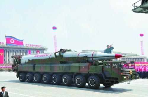 韓國認(rèn)為朝鮮中程導(dǎo)彈將部署到朝中邊境。