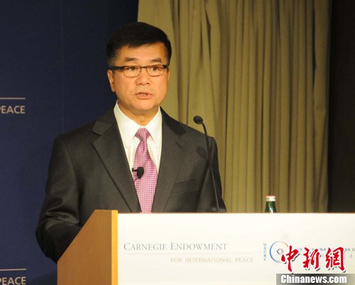 資料圖：美國駐華大使駱家輝。中新社發(fā) 德永健 攝