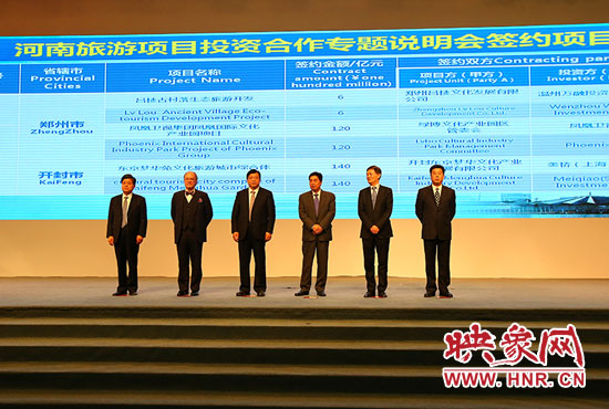 河南旅游項(xiàng)目投資合作專(zhuān)題說(shuō)明會(huì)。
