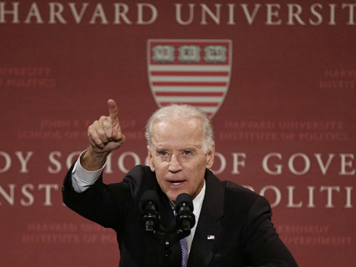 美國副總統(tǒng)拜登。資料圖