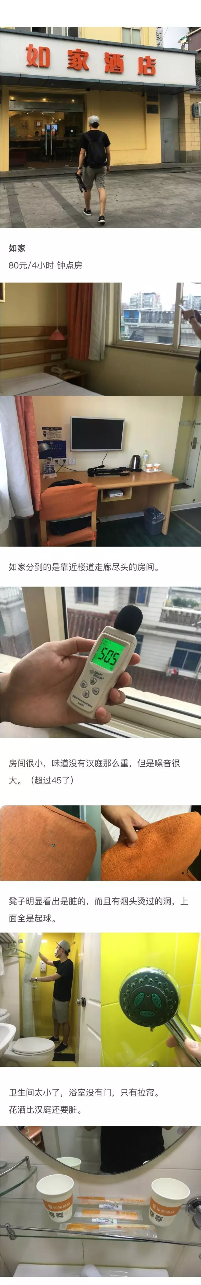 快捷酒店究竟有多臟？網(wǎng)友在7家酒店開房實(shí)測(cè)