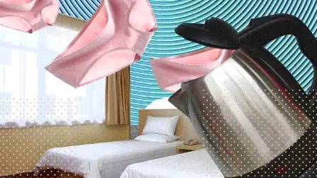 太惡心！女游客竟用酒店燒水壺煮自己的臟內(nèi)褲