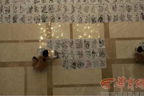 陜西高考美術(shù)閱卷現(xiàn)場(chǎng)曝光