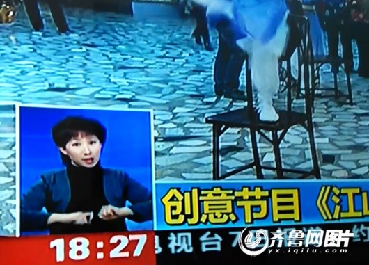 央視手語(yǔ)女主播現(xiàn)“表情姐”