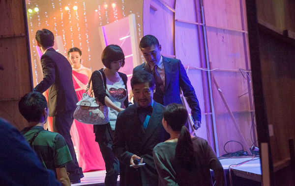 張國(guó)立在活動(dòng)現(xiàn)場(chǎng)。