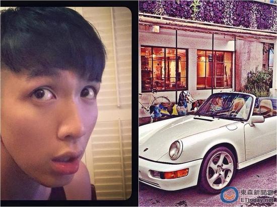 柯震東自己也擁有一輛法拉利跑車，但這次發(fā)生車禍并非他所駕駛，而出事后本人也沒做出說明。