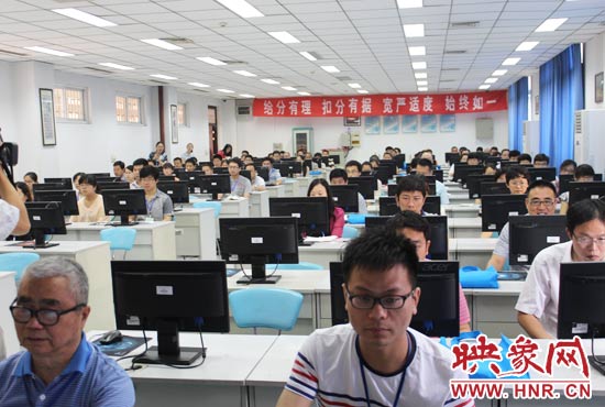 與書面評卷相比,網(wǎng)上評卷由系統(tǒng)自動進行分發(fā),減少了試卷過程的周轉(zhuǎn),提高了評卷的工作效率。