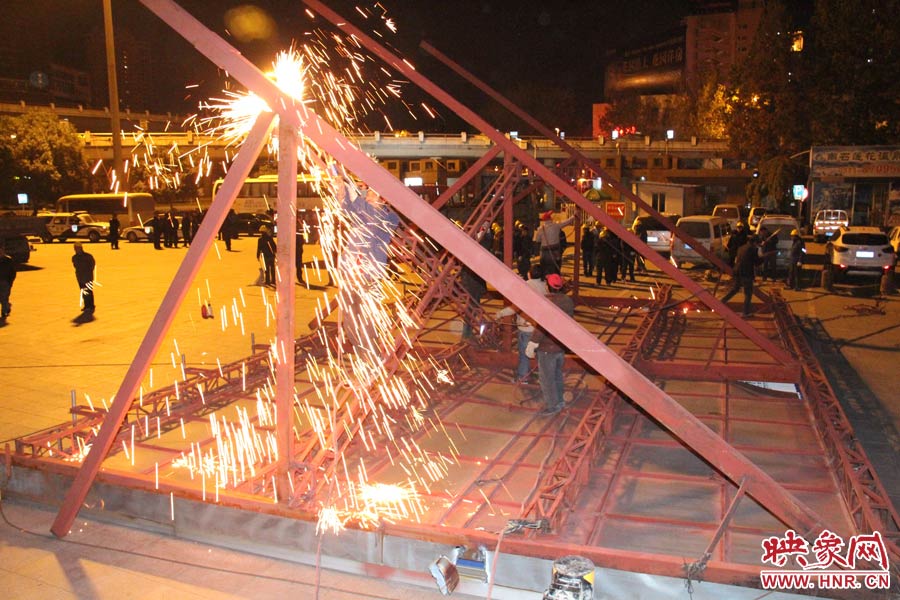 拆除現(xiàn)場。