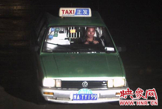 肇事嫌疑車輛及司機照片。