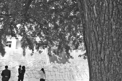 信陽市羅山縣何家沖村，當年紅二十五軍從這里出發(fā)。記者李文波攝影