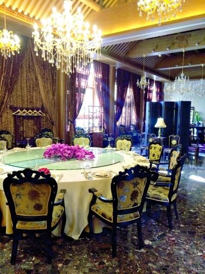  乙十六會所北海店包廂內景。記者王文志攝