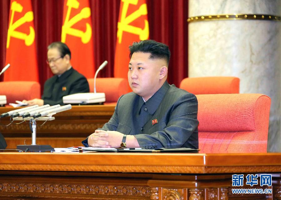 12月8日，在朝鮮平壤，朝鮮勞動黨第一書記金正恩出席并指導朝鮮勞動黨中央政治局擴大會議。