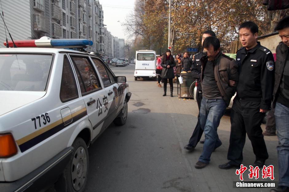 圖為抓獲犯罪嫌疑人（資料圖片）。