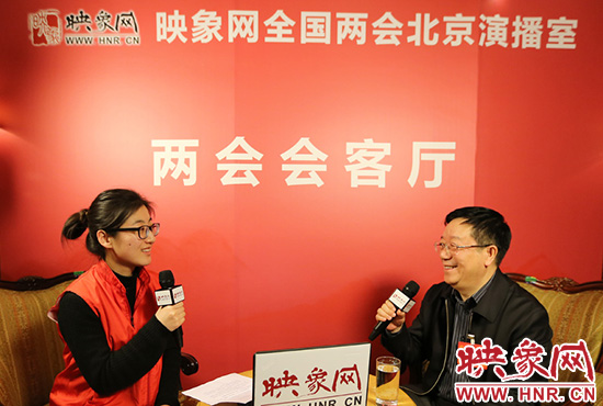 全國(guó)人大代表鄭永和做客映象網(wǎng)全國(guó)兩會(huì)北京直播室。