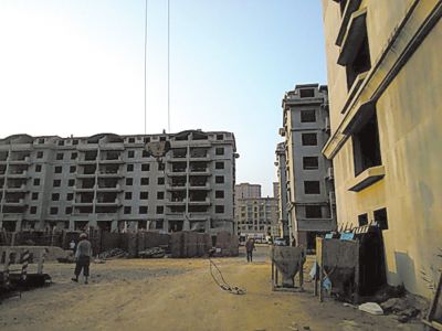 　適園雅居小區(qū)，已建起13棟住宅樓。