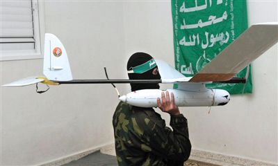 無人機(jī)：哈馬斯自制，在以領(lǐng)土上偵察時(shí)被擊落。