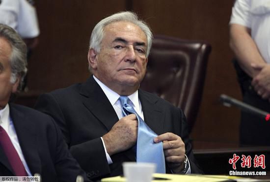 資料圖：前國(guó)際貨幣基金組織總裁斯特勞斯-卡恩。