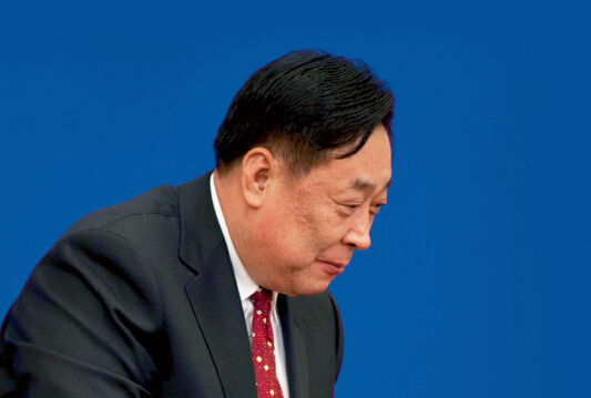 張力軍從環(huán)保部副部長任上退休兩年多后，被中紀委宣布接受組織調(diào)查。資料圖