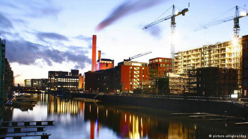 資料圖片：德國法蘭克福。（德國之聲電臺網(wǎng)站）