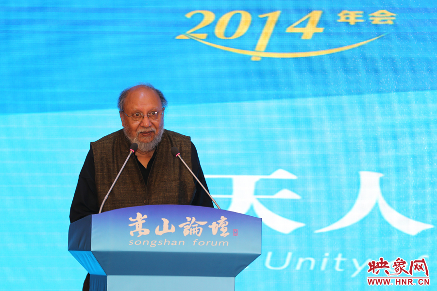 世界著名印度社會(huì)思想家阿希斯·南迪演講。