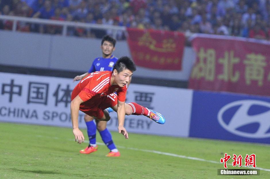 2014足球友誼賽 國(guó)足3-0勝泰國(guó)了結(jié)“1-5”恩怨